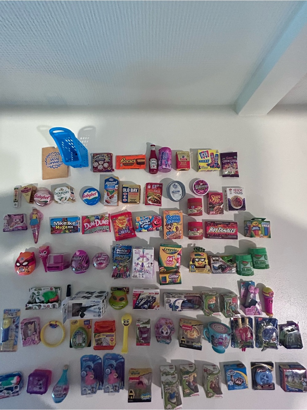 Mini Brands Assorted Miniature Food & Toy Lot. Incl 75 unique items